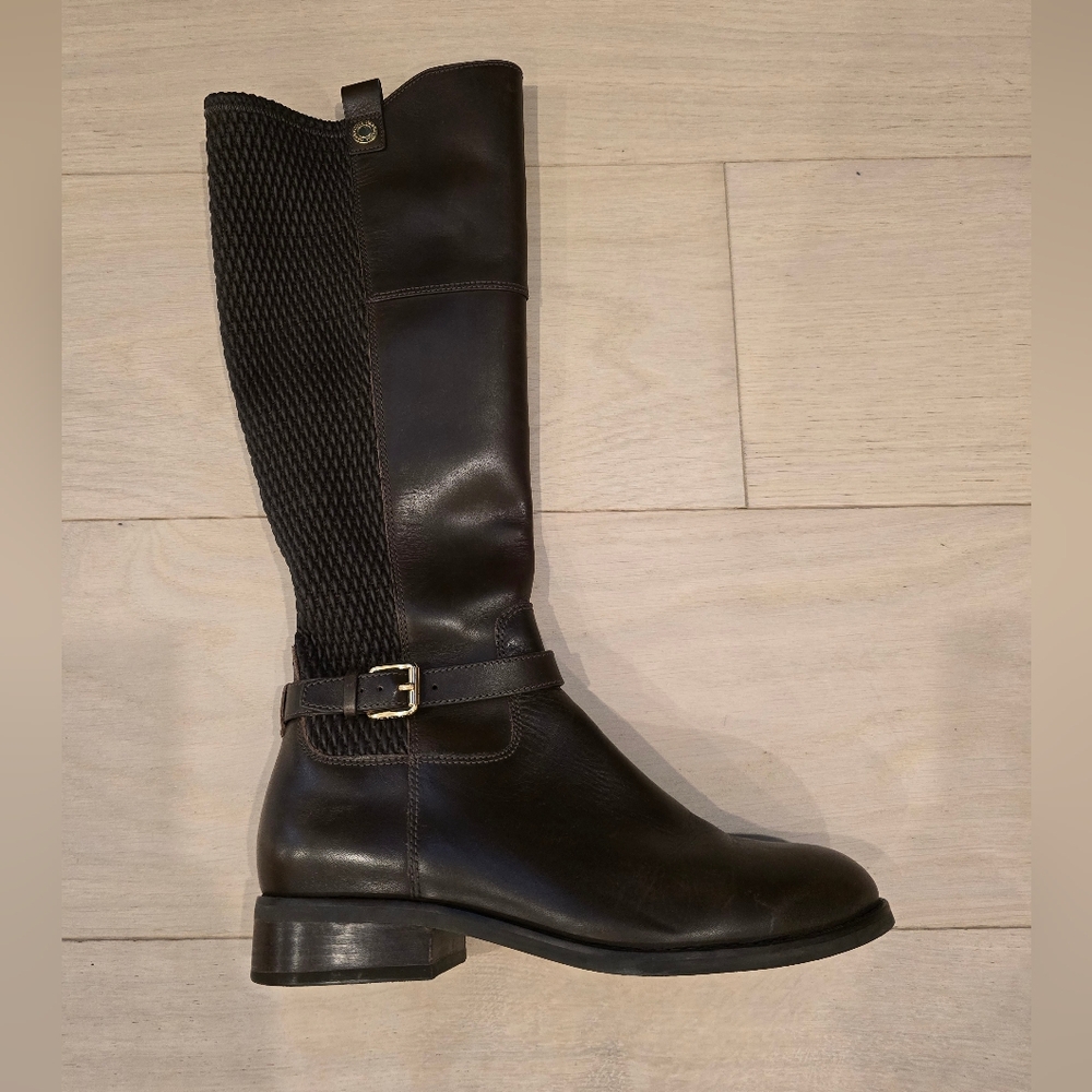 Cole Haan Brown Leather Riding Boots - Size 7